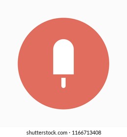 Popsicle icon vector