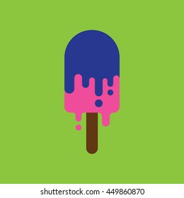 Popsicle Icon Vector