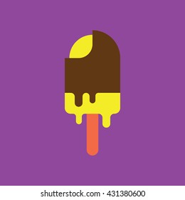 Popsicle Icon Vector Colorful, Popsicle Icon, Candy Icon, Candy Vector, Popsicle Vector