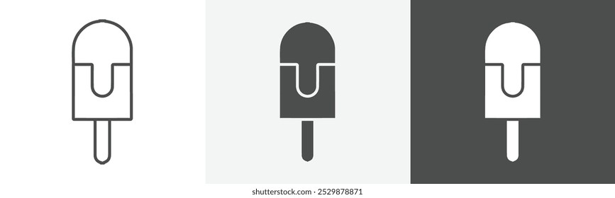 popsicle icon Vector illustration art