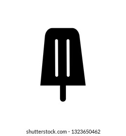 Popsicle icon, vector illustration. Flat design style. vector popsicle icon illustration isolated on white background, popsicle icon Eps10. popsicle icons graphic design vector symbols.