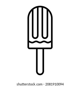 Popsicle icon vector image. Can also be used for web apps, mobile apps and print media.