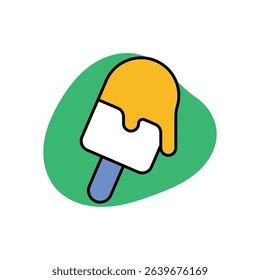 Popsicle Icon vector stock illustration