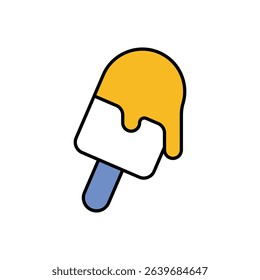Popsicle Icon vector stock illustration