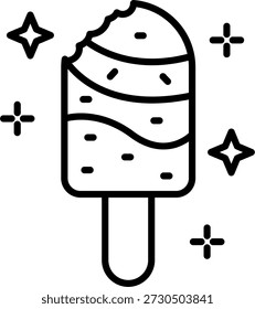 Diseño de icono de Vector de línea de paleta