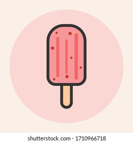 Popsicle Logo, Summer Dessert, Instagram Highlight