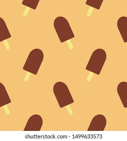 Popsicle seamless pattern. Perfect for fabric, scrapbooking, party invitations, home decor projects, cafe and restaurant