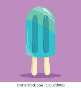 popsicle stick design vector illustration