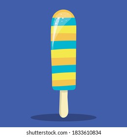 popsicle stick design vector illustration