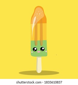 popsicle stick design vector illustration