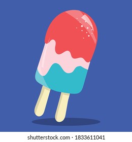 popsicle stick design vector illustration