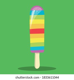 popsicle stick design vector illustration