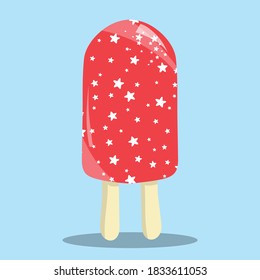 popsicle stick design vector illustration