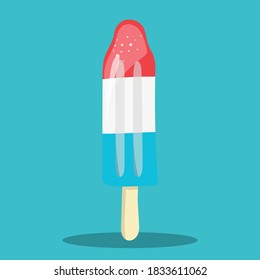 popsicle stick design vector illustration