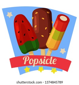 popsicle summer watermelon