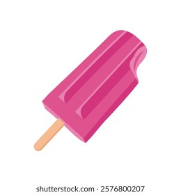 Popsicle, Sweets Vector Illustration Isolated