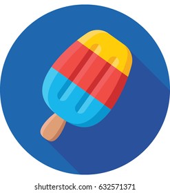 Popsicle Vector Icon