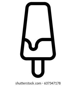 Popsicle Vector Icon