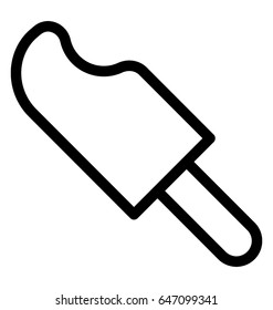 Popsicle Vector Icon