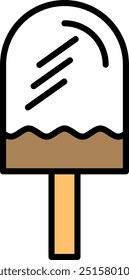 Popsicle Vector Icon Design Symbol