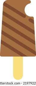 popsicle Vector illustration on a transparent background.Premium quality symbols.Stroke vector icon for concept and graphic design.