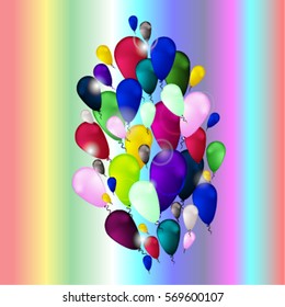 Popular balls, birthday