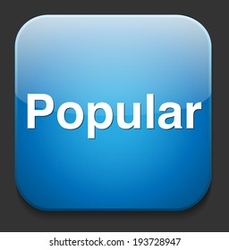 popular button