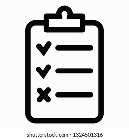 Popular Checklist icon vector