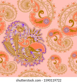  A popular combination of Turkish patterns with arabesque ornaments.