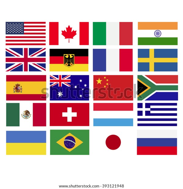 Popular Countries Flags Vector Graphics Stock Vector Royalty Free 393121948 Popularity is based on millions of responses from the american public and yougov's innovative survey methodology. https www shutterstock com image vector popular countries flags vector graphics 393121948