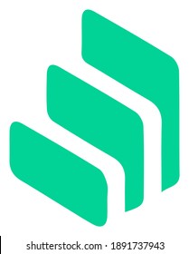 Popular cryptocurrency (altcoin)  icon vector illustration | Compound [COMP]