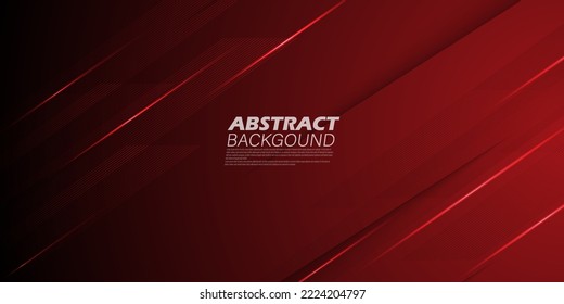 Popular dark red gradient illustration background with 3d look and simple pattern. cool design and luxury.Eps10 vector