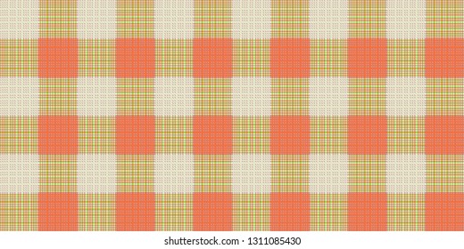 Popular fashion print design for fabric or other products in 2019. Scottish cell fabric. Tartan seamless pattern. Pattern in a cell.