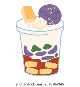 popular Filipino dessert Halo halo