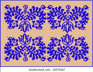 popular flower motif