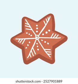 popular ginger bread on christmas day element design
