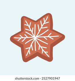 popular ginger bread on christmas day element design