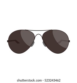 Popular glasses shape. Vector illustration