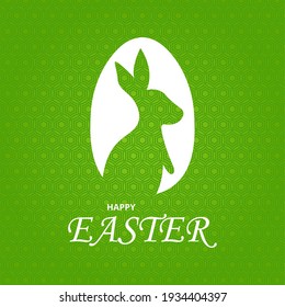 Popular Happy easter bunny, eggs and butterfly illustration. Happy easter happy holydays