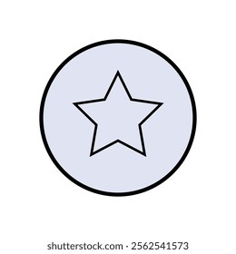 Popular Icon. Review, Feedback. Star Emblem. Satisfy Symbol. 