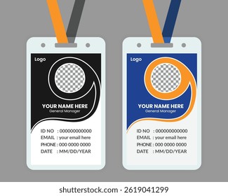 Popular ID Card Design Templates For Your Use And Pass