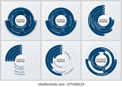 Popular Infographics Elements Sets.