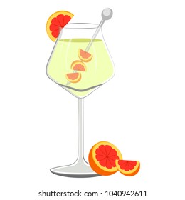 Popular martini cocktail