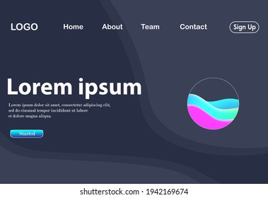 popular modern abstract background colored in dark gradations,  premium vektor 