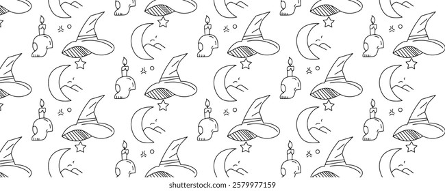 Popular mystical line pattern background design