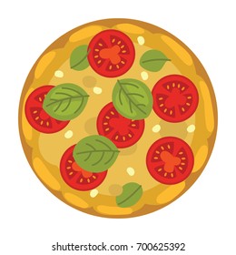 popular pizza. Italian cook and pizzas delivery.