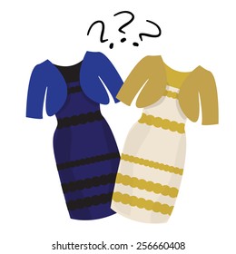 Popular puzzle what color of dress white and gold or black and blue