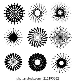 popular ray background television vector sunbeams boom