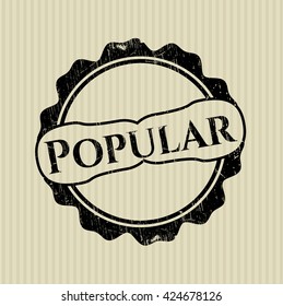 Popular rubber grunge texture stamp