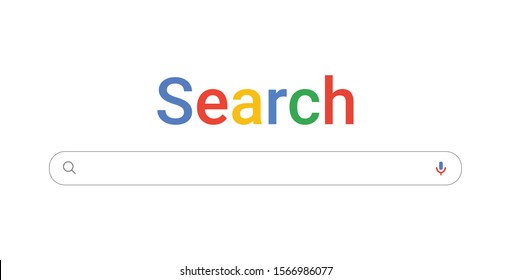 Окно отображения популярного поискового браузера